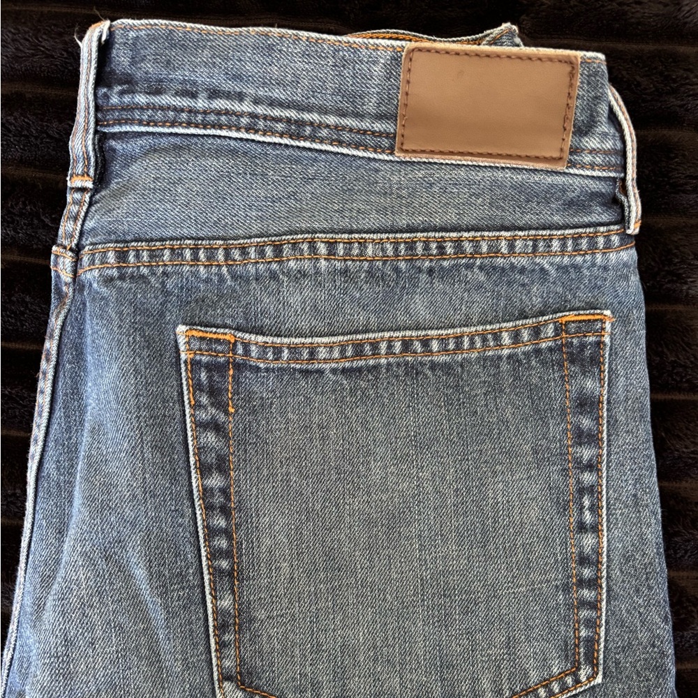 J. Crew Men's Straight Blue Jeans - Picture 3 of 3
